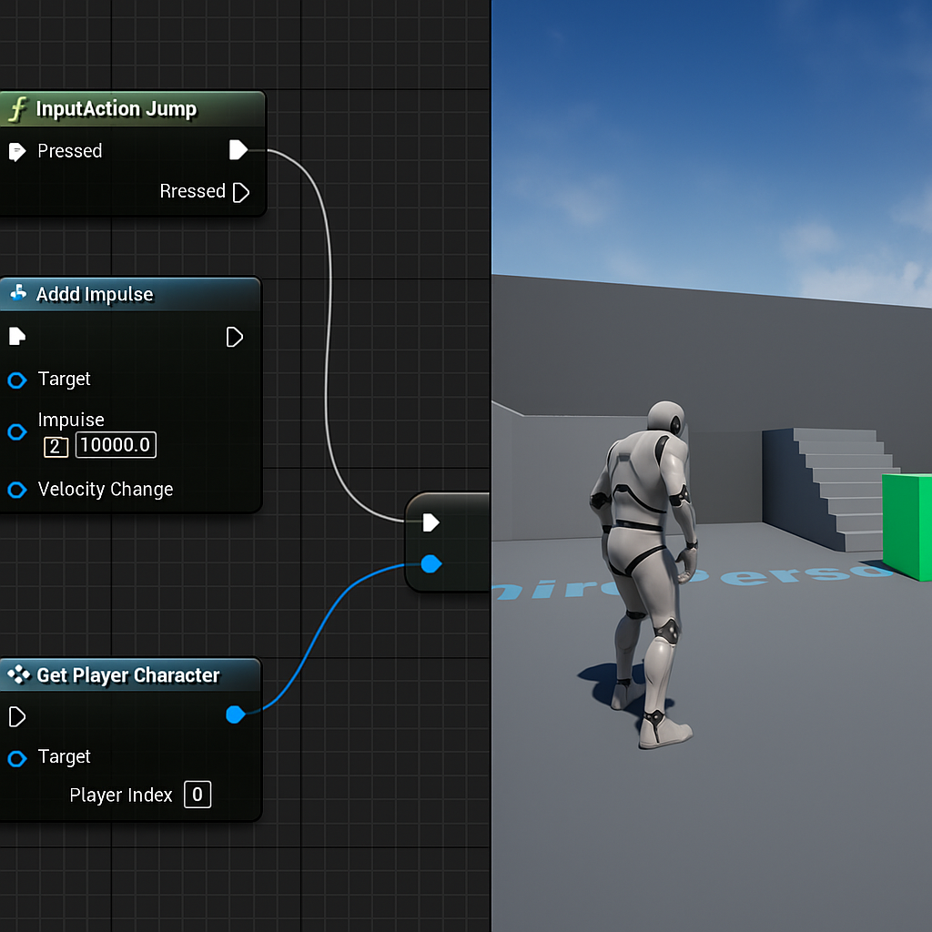 UE5ゲーム開発のイメージ